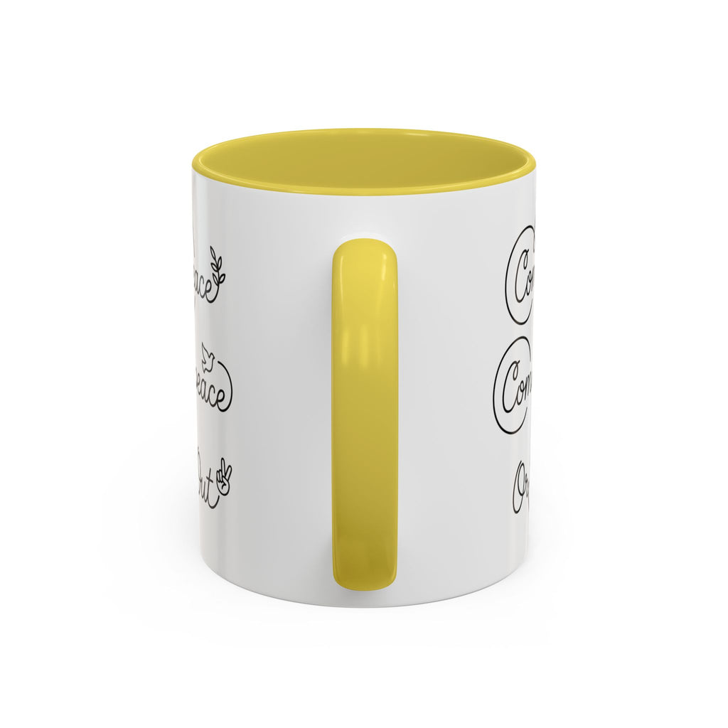 Peace Out"  Mug