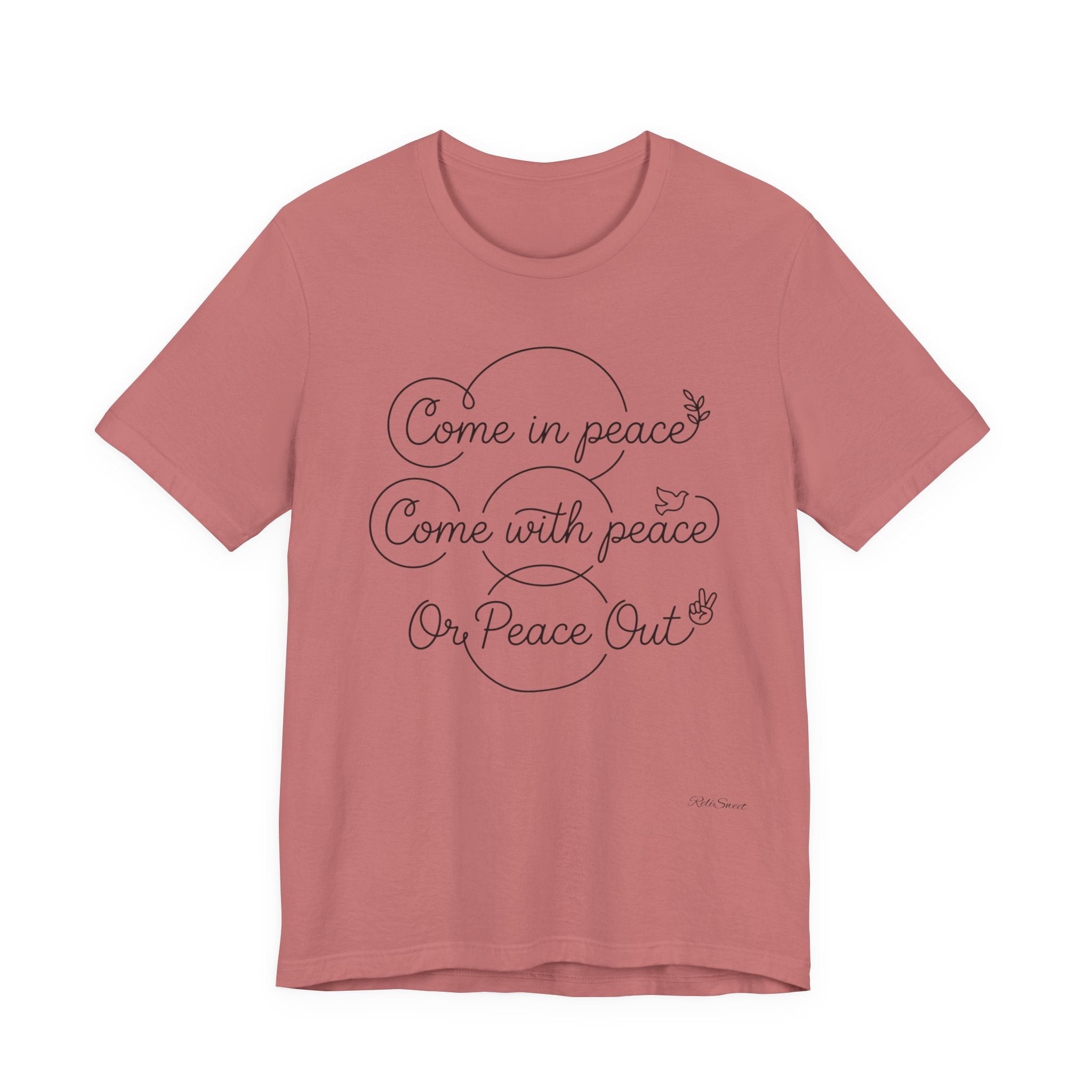 Peace Out" Graphic Tee