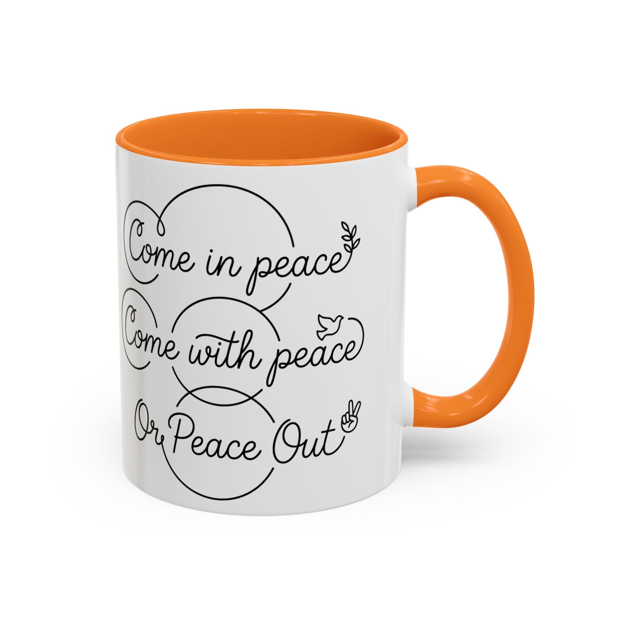 Peace Out"  Mug