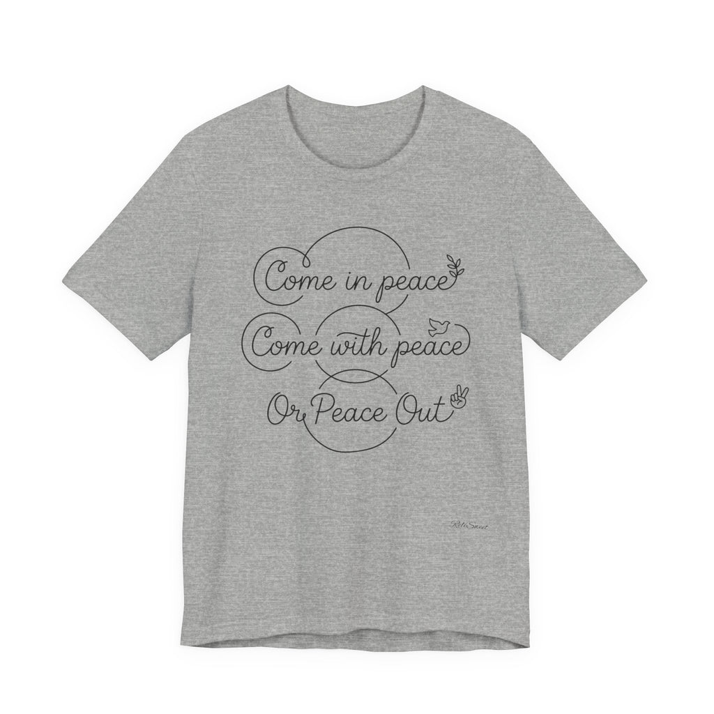 Peace Out" Graphic Tee