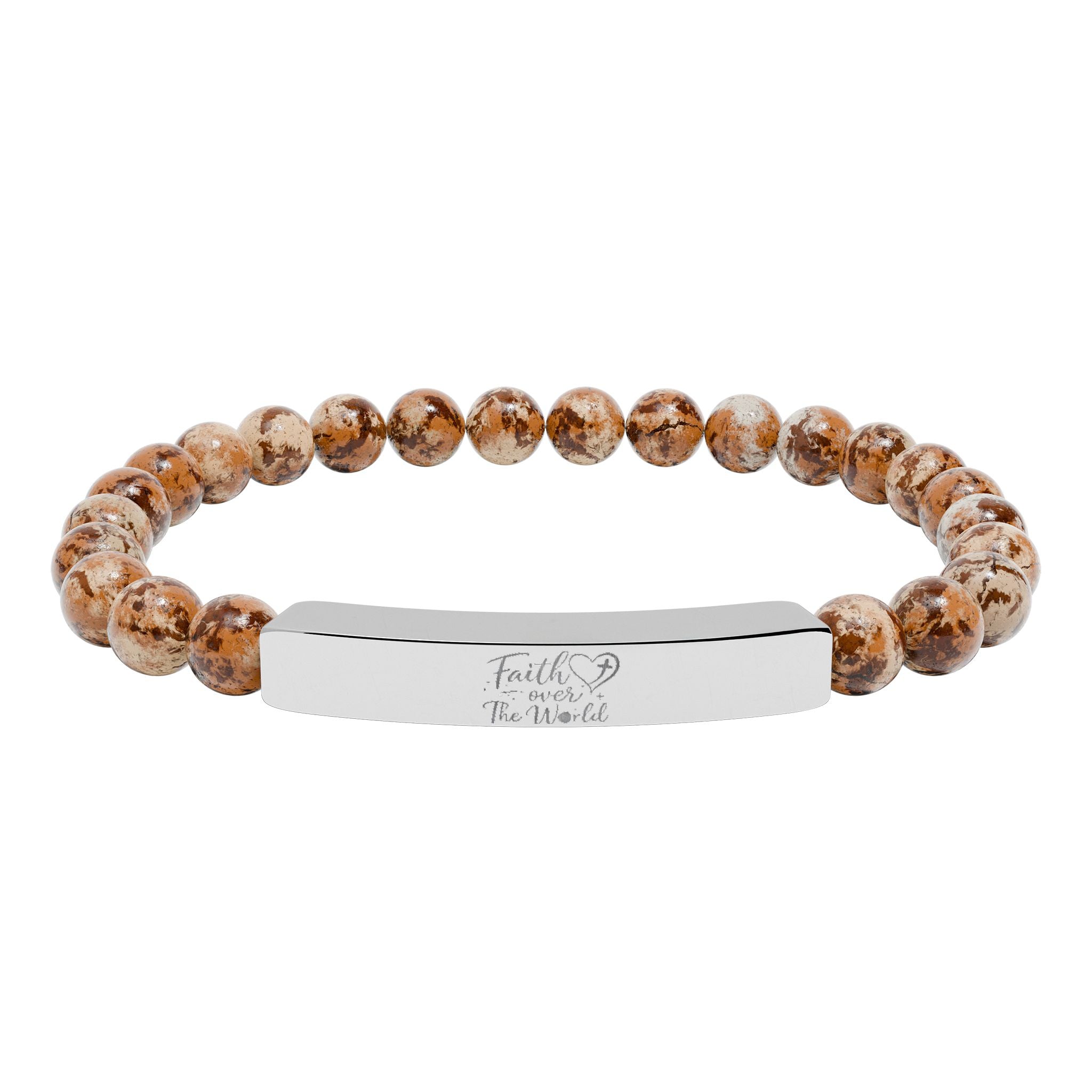 Faith Stone Bar Bracelet