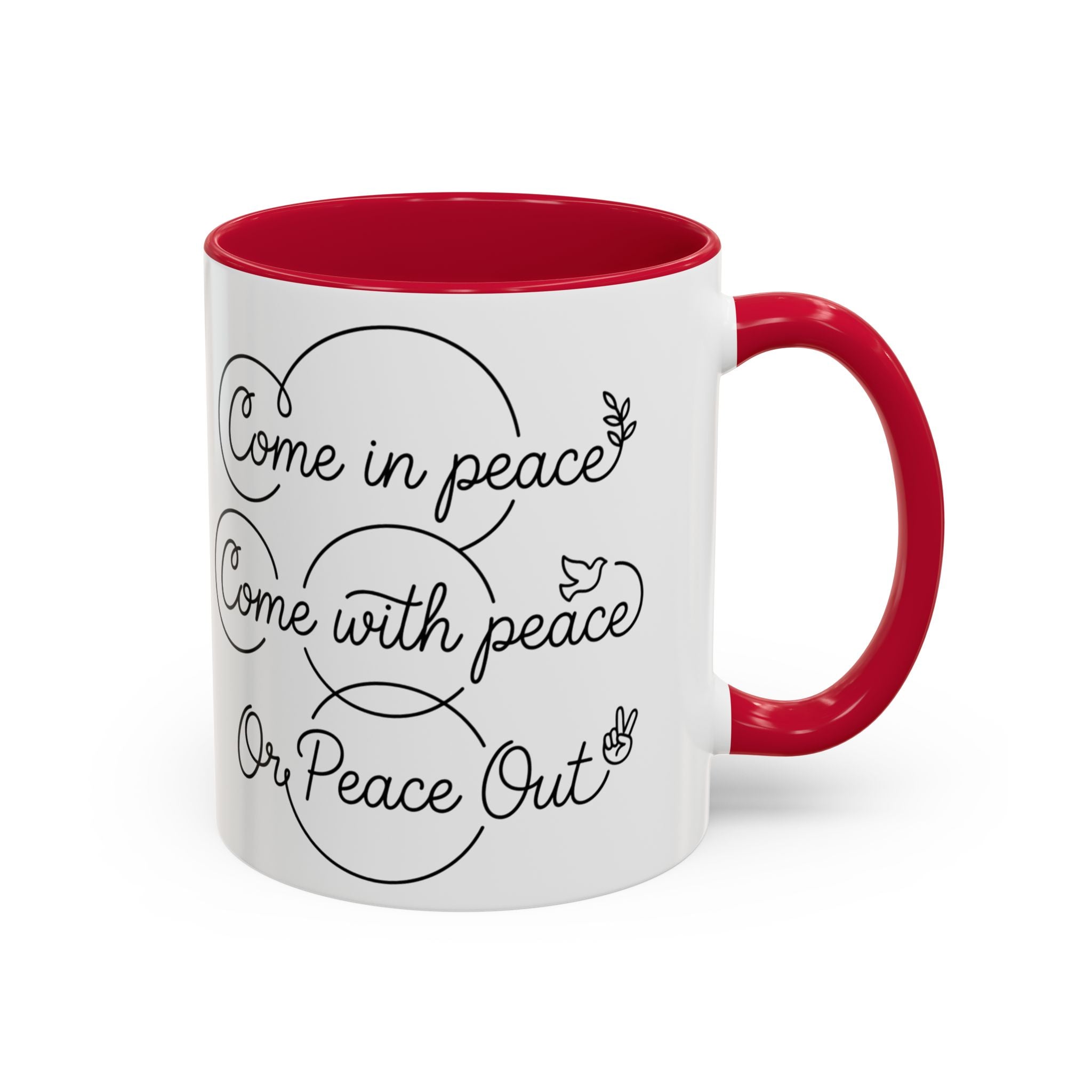 Peace Out"  Mug