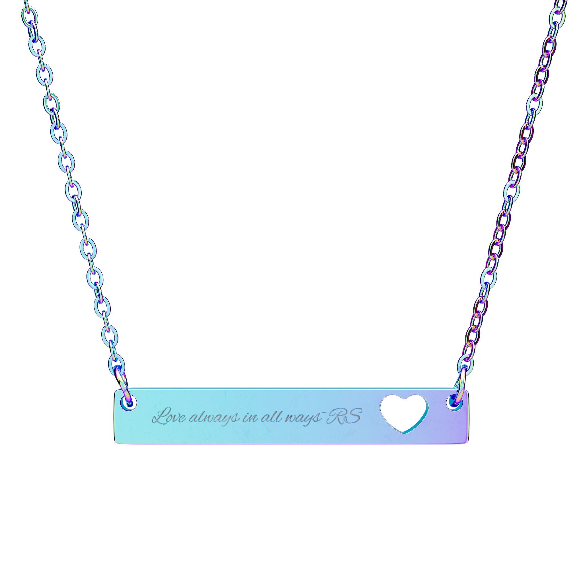 Love you necklace