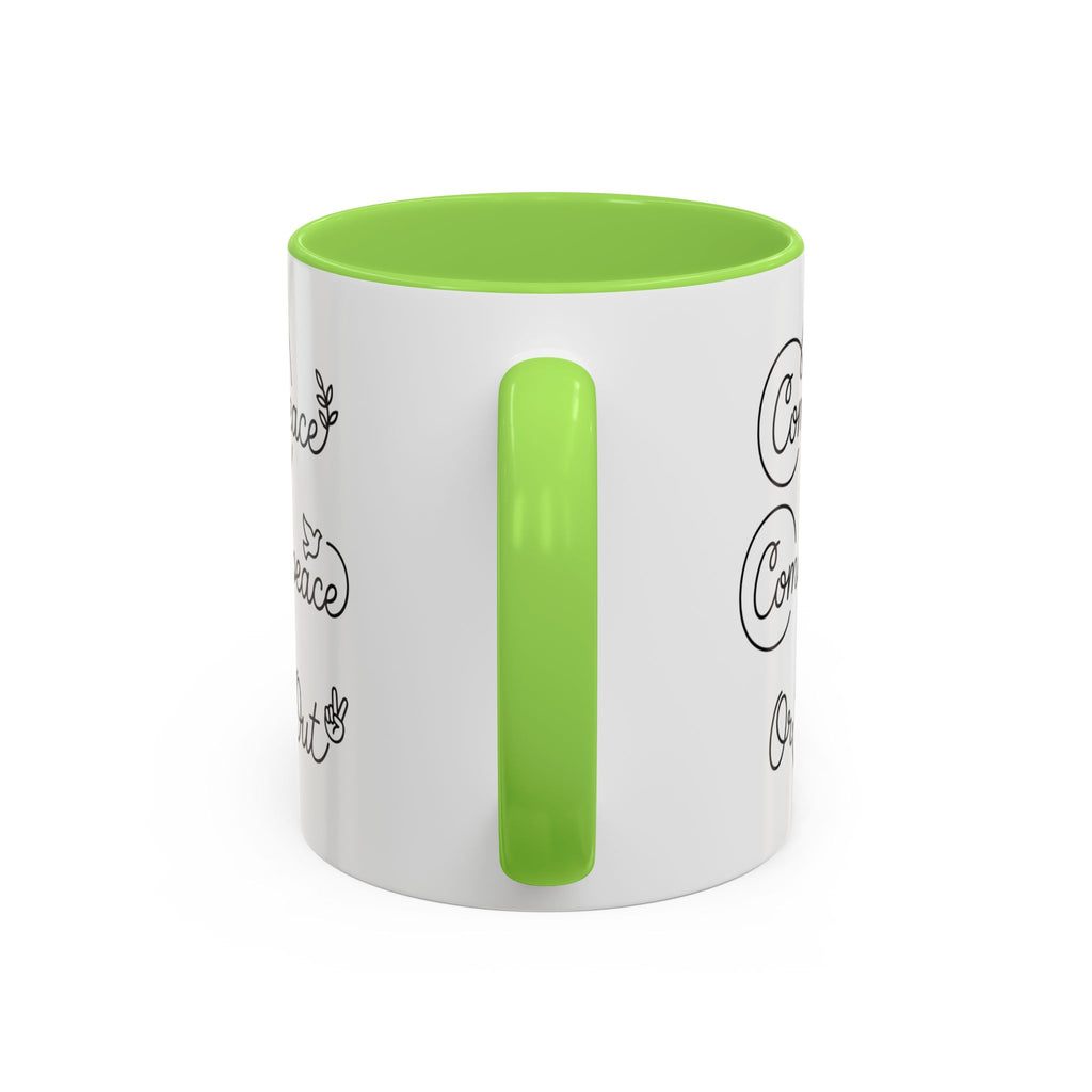 Peace Out"  Mug