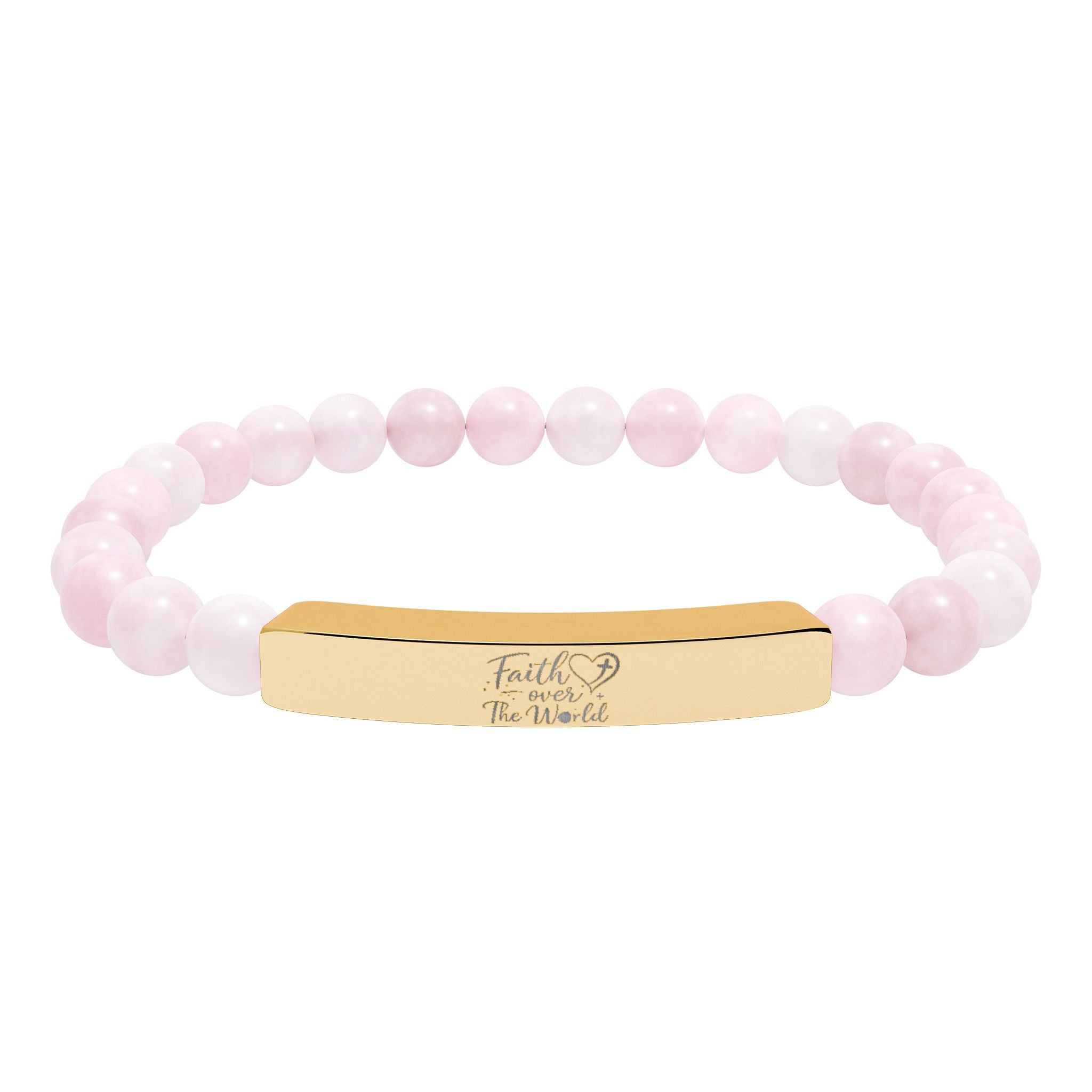 Faith Stone Bar Bracelet