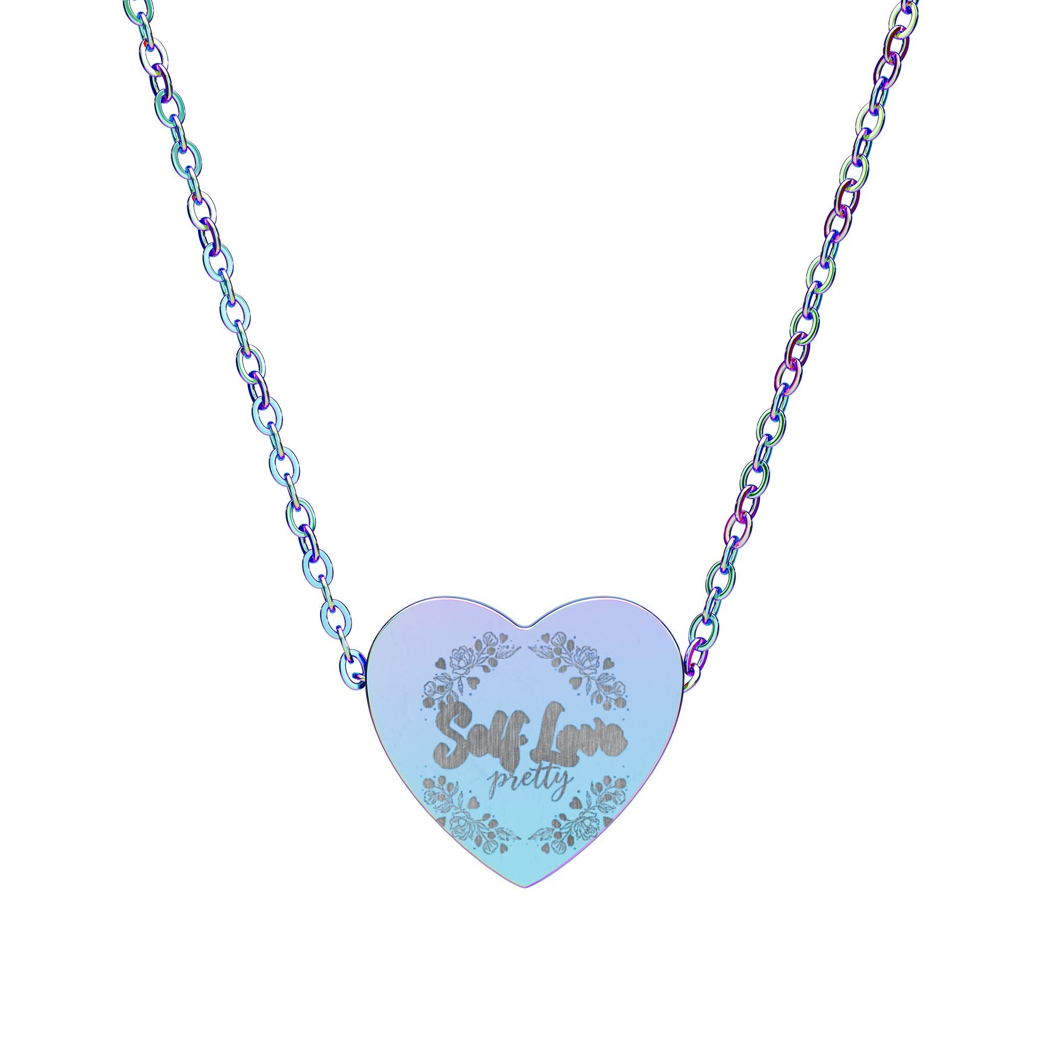 Self love~ message necklace