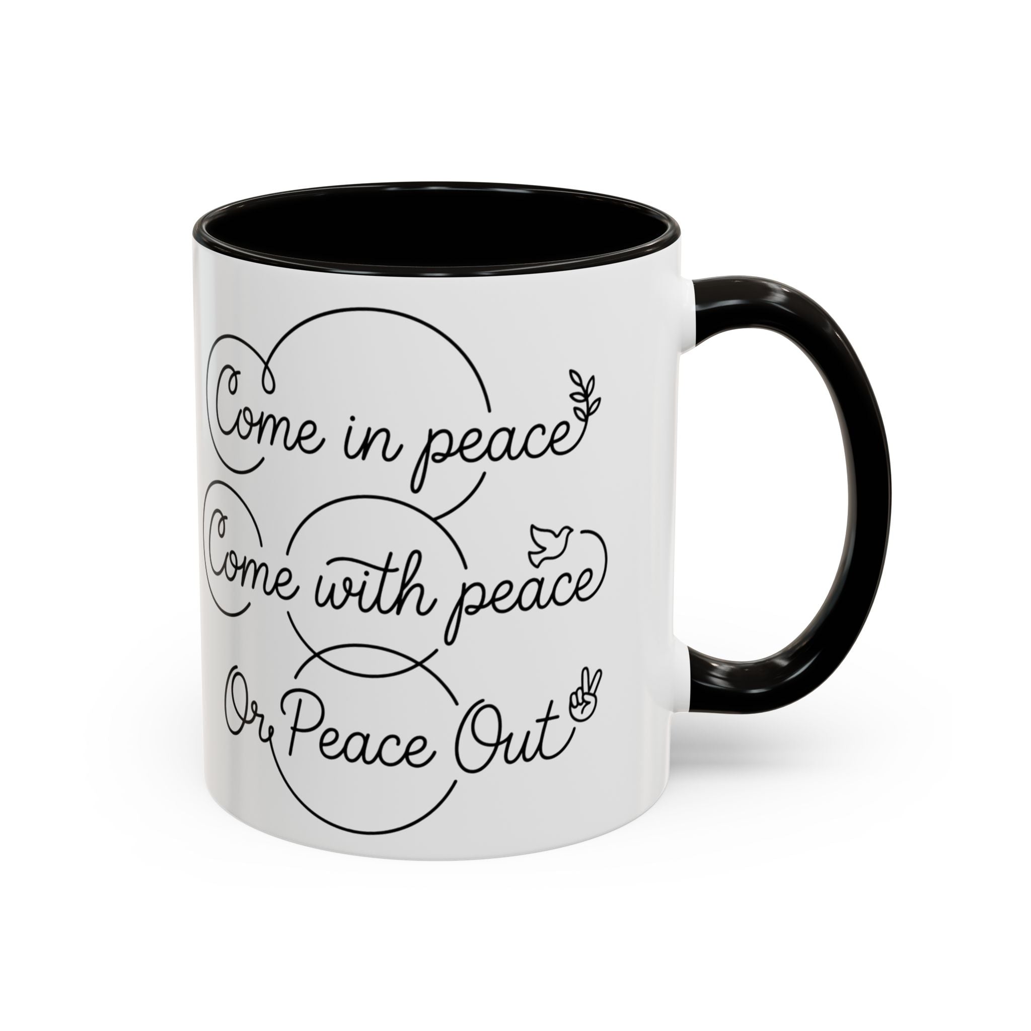 Peace Out"  Mug