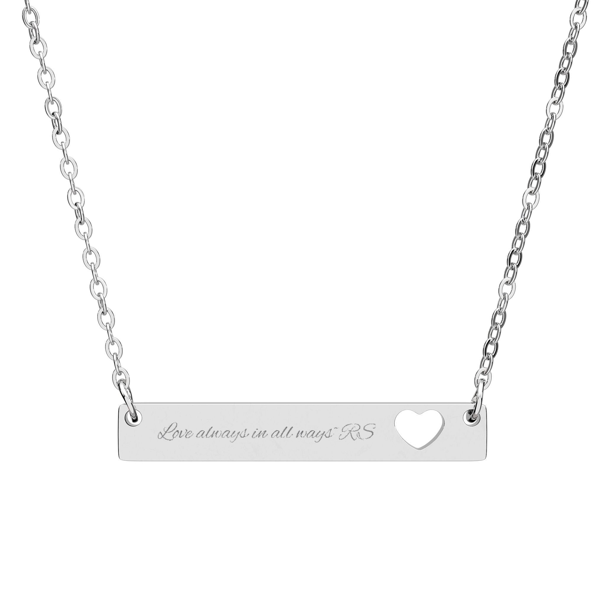 Love you necklace