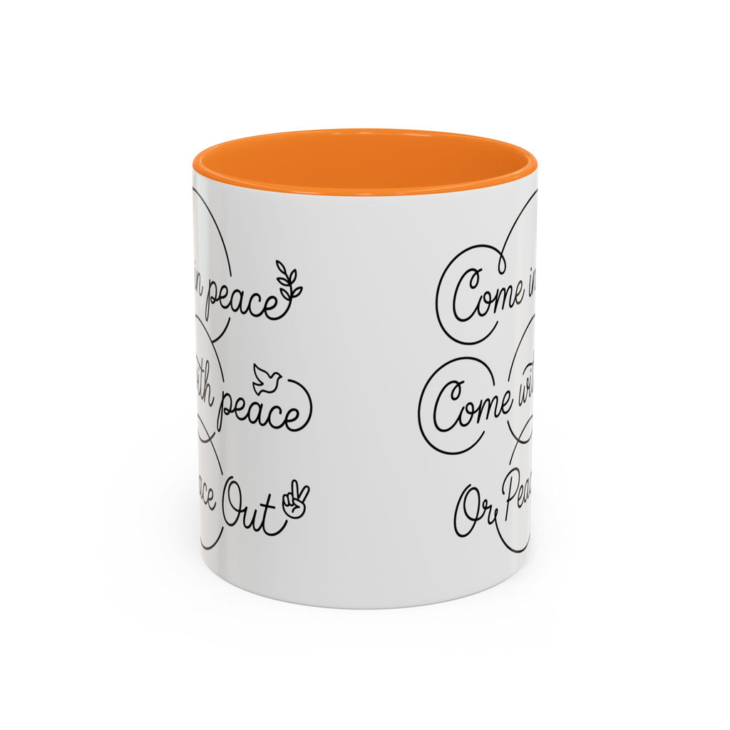 Peace Out"  Mug