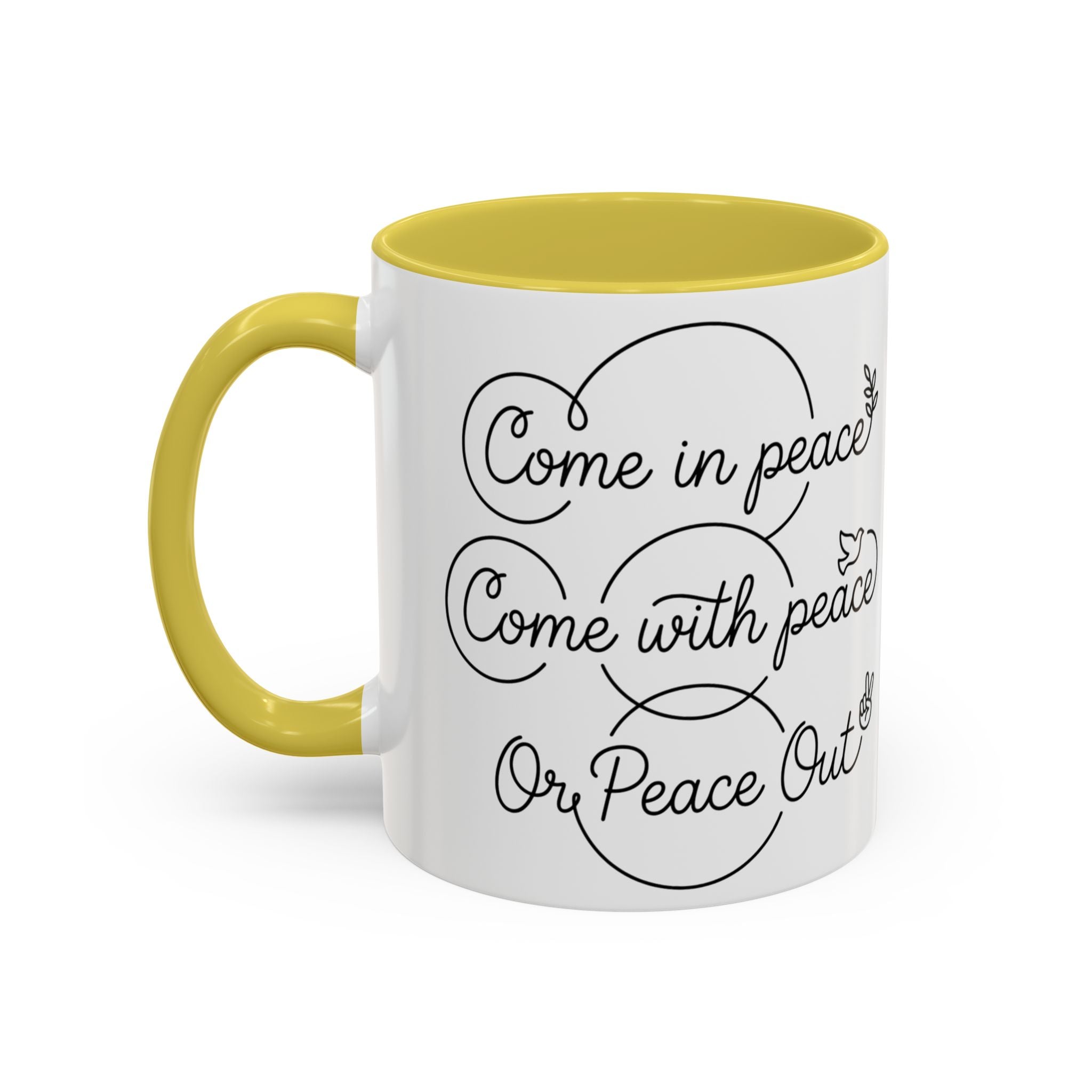 Peace Out"  Mug