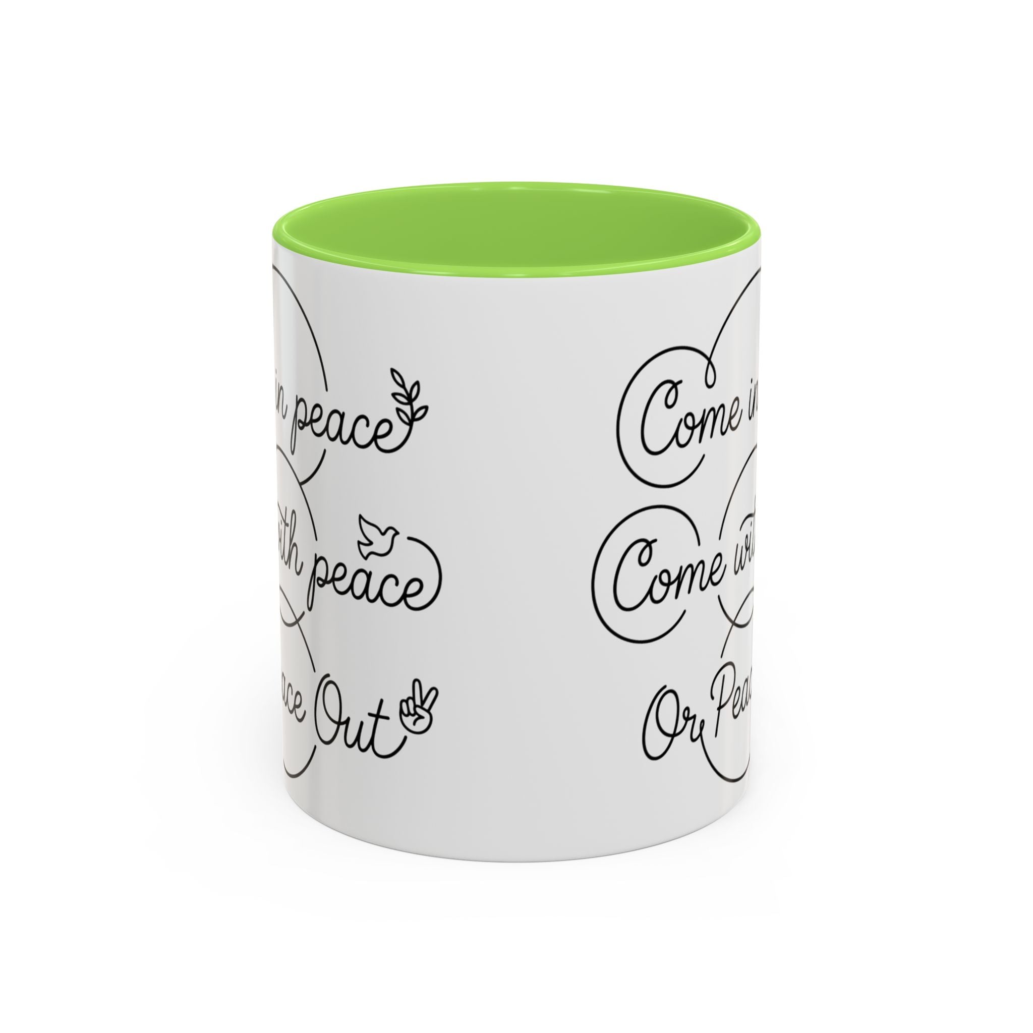 Peace Out"  Mug
