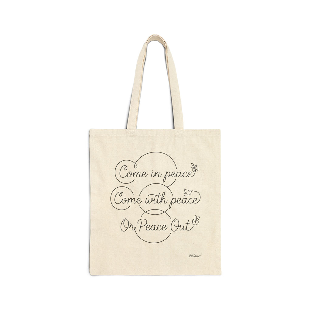 Peace Out tote