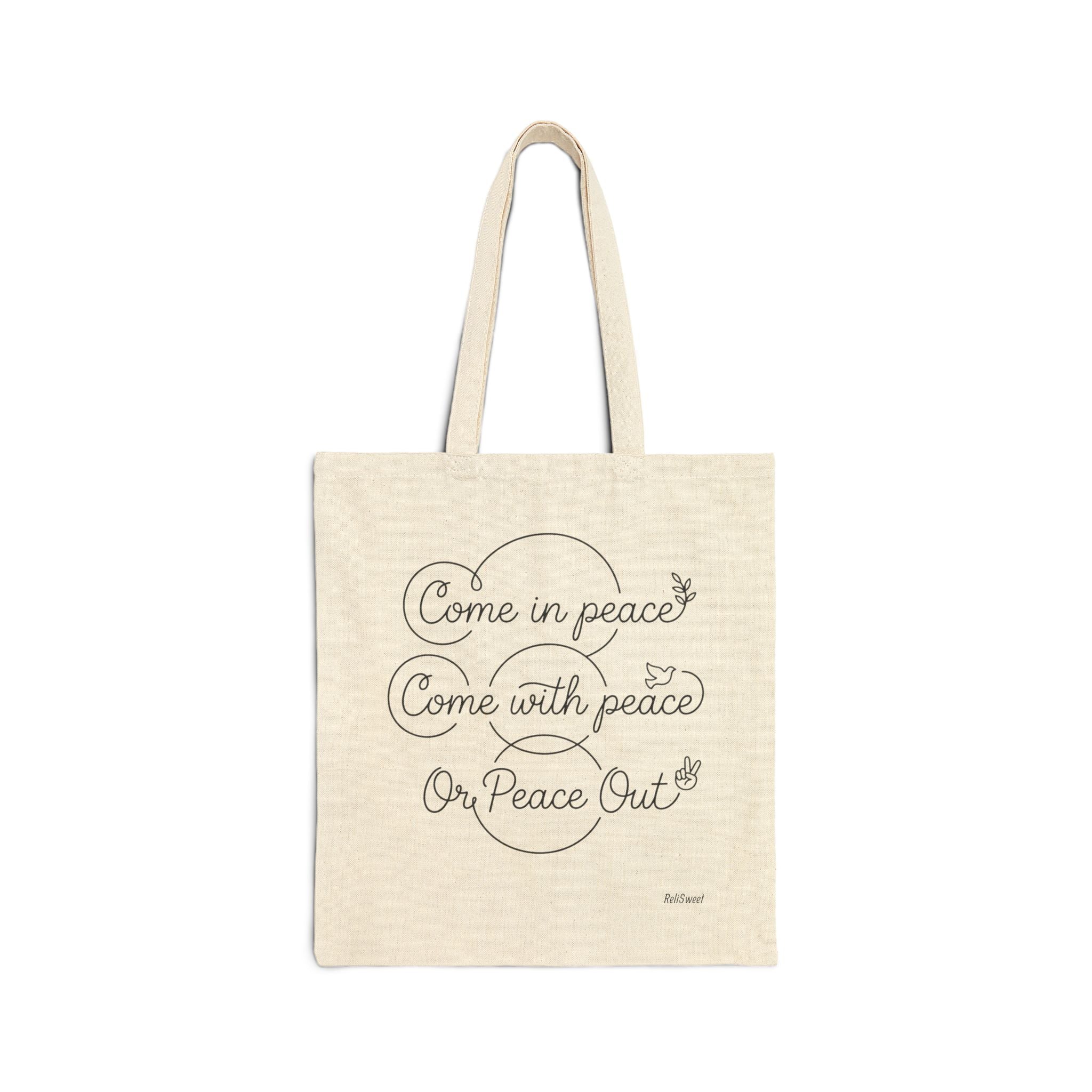 Peace Out tote