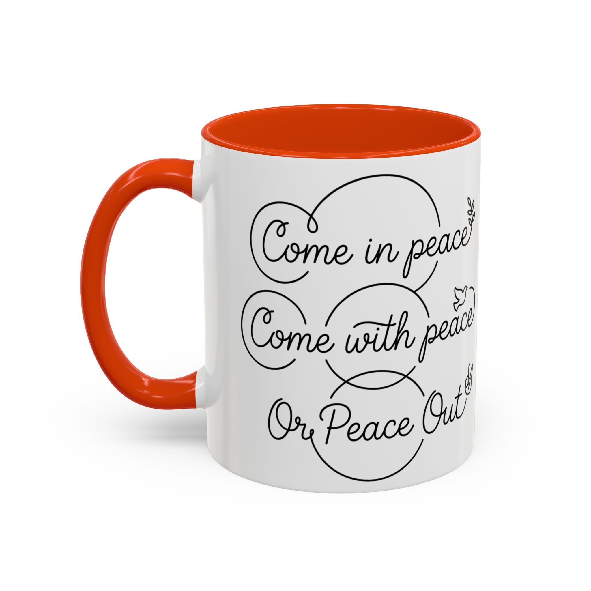 Peace Out"  Mug