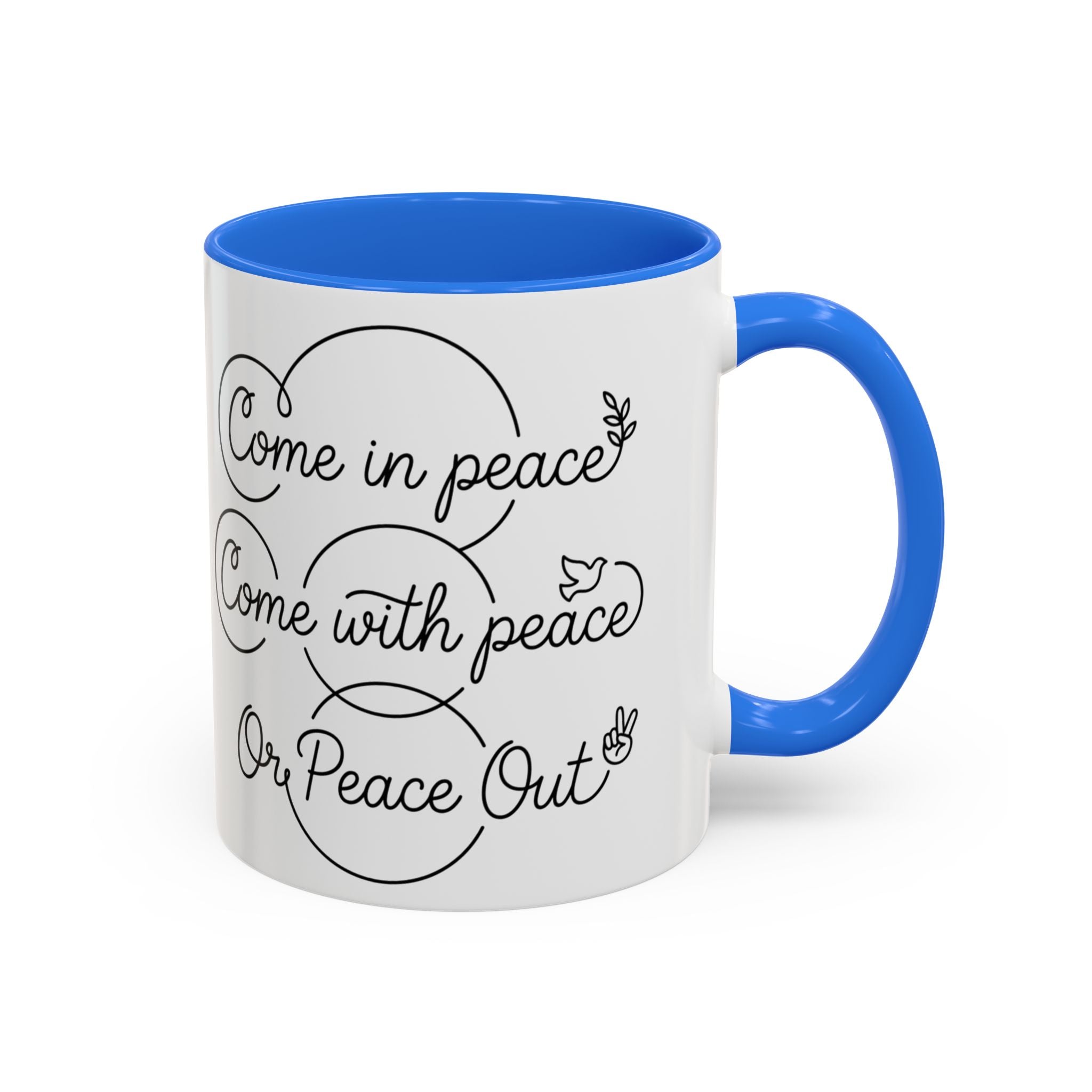 Peace Out"  Mug