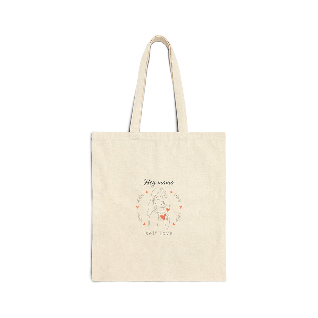 Hey Mama Canvas Tote