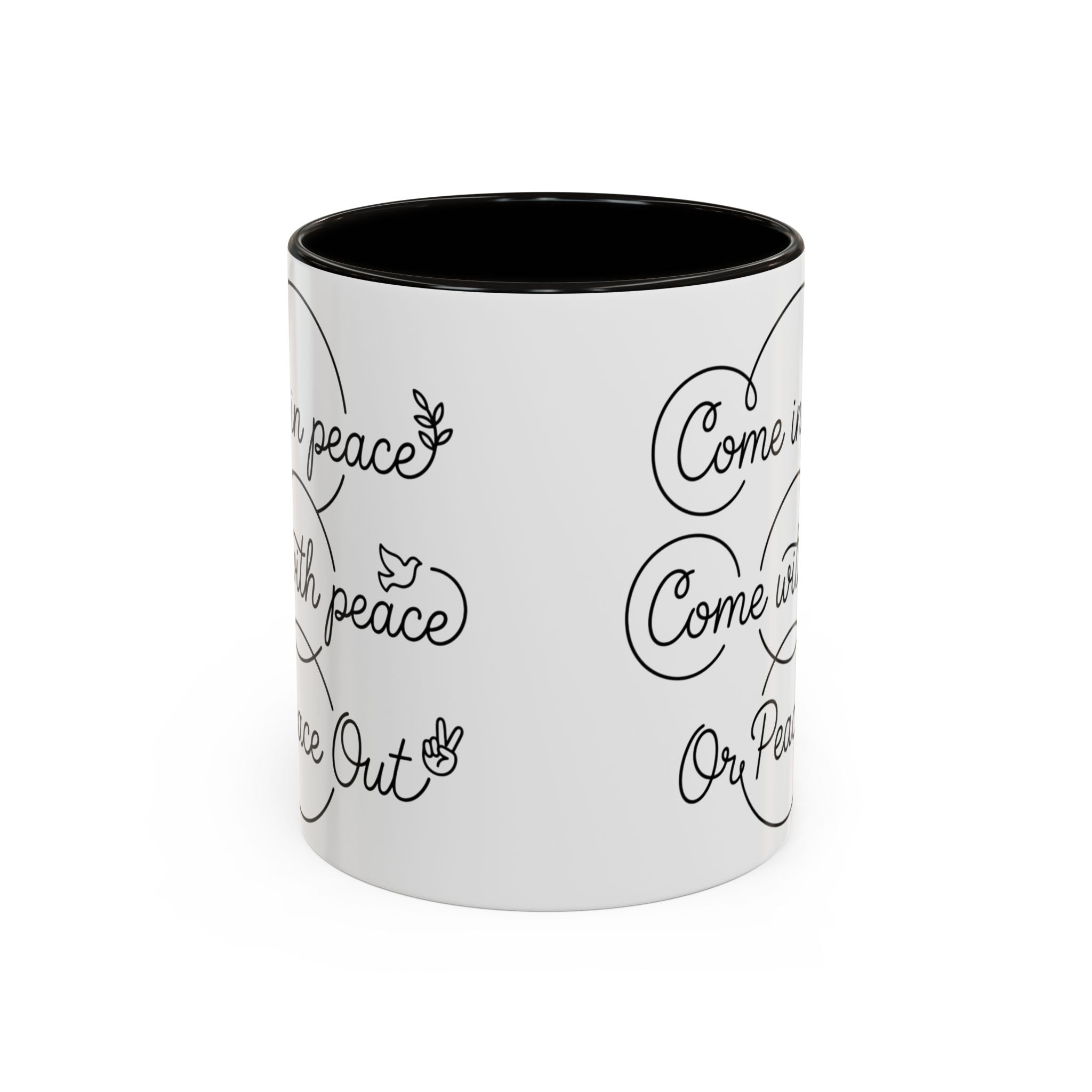 Peace Out"  Mug