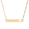 Love you necklace