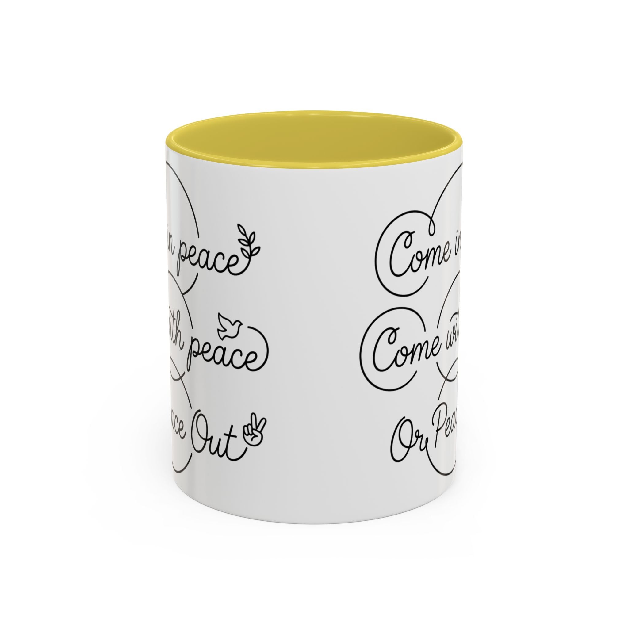 Peace Out"  Mug