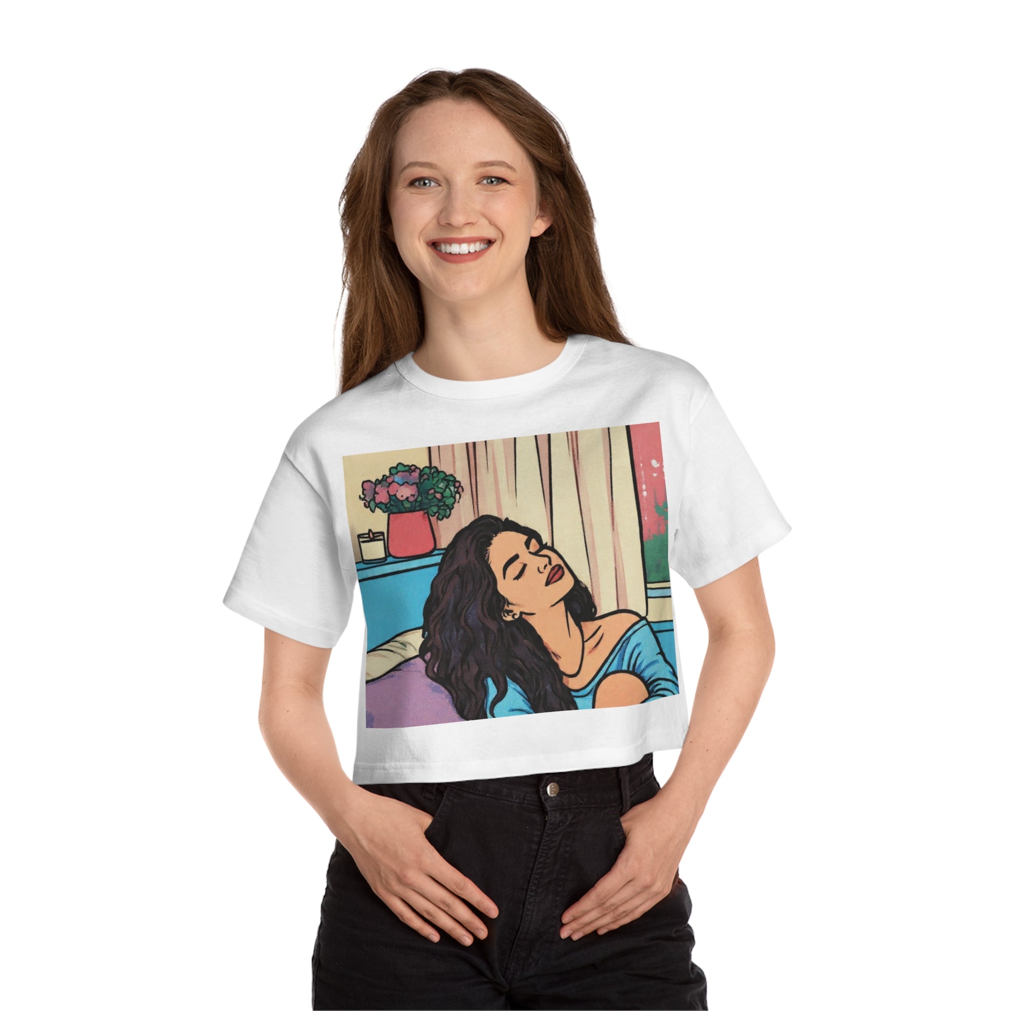 At peace Cropped T-Shirt