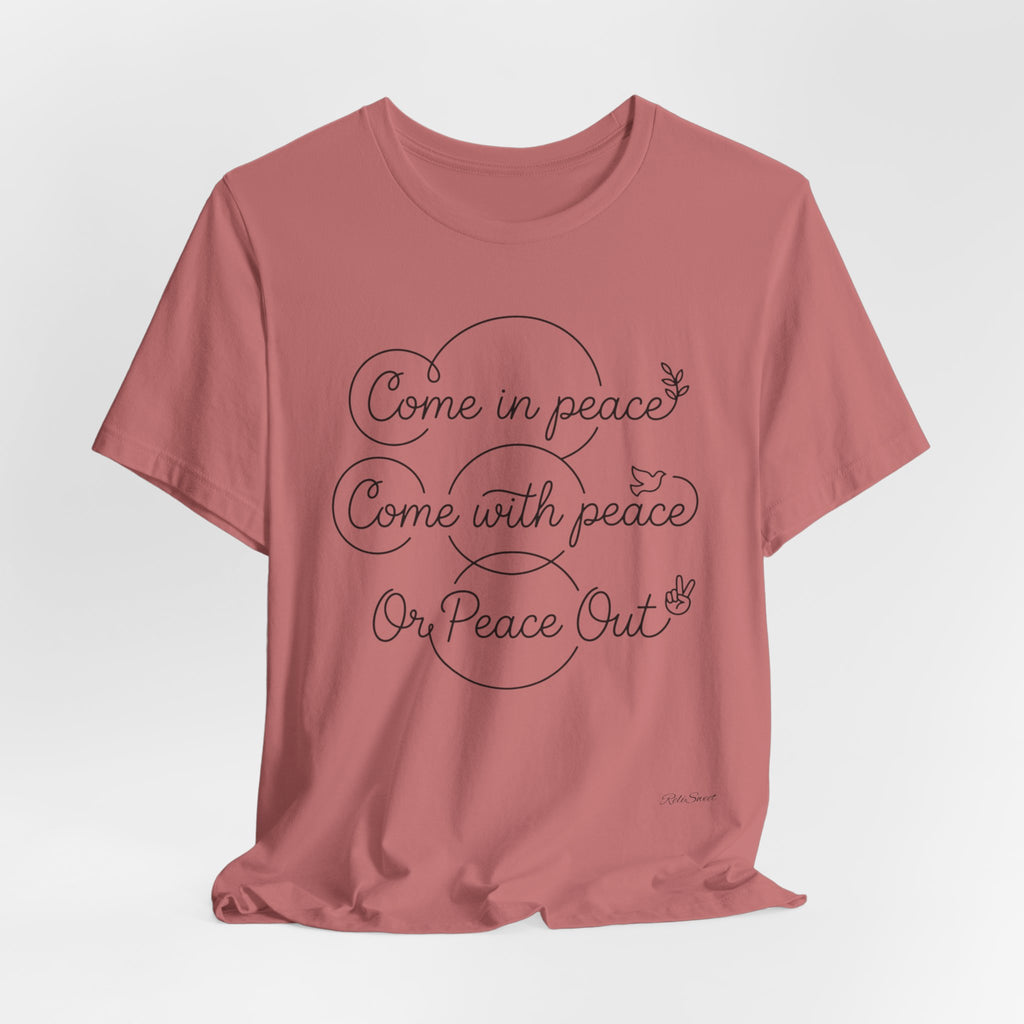 Peace Out" Graphic Tee